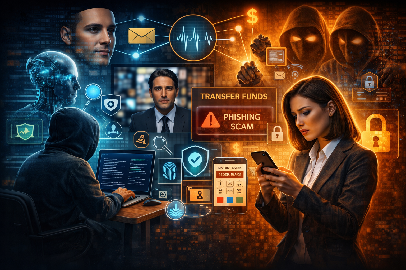 Detecting and Stopping Deepfake-Enabled Fraud and AI Phishing in Enterprises.