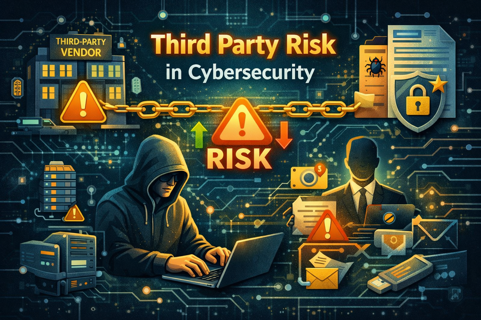 Third Party Risk in Cybersecurity: Why Organizations Must Look Beyond Their Own Network 