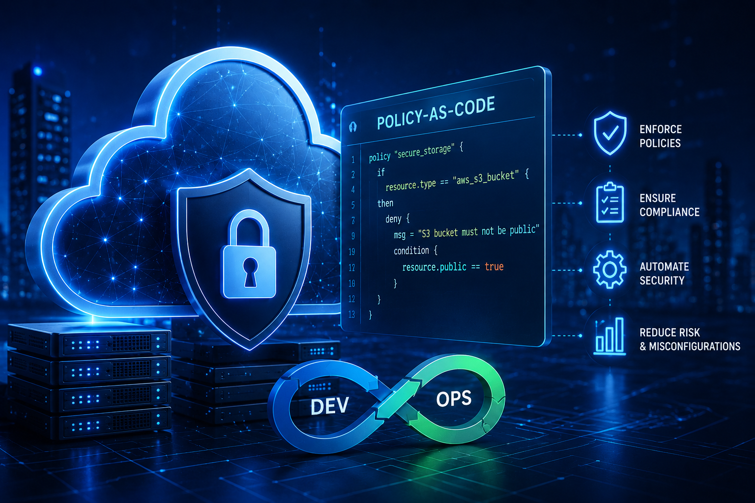 Cloud Security Enforcement with Policy-as-Code